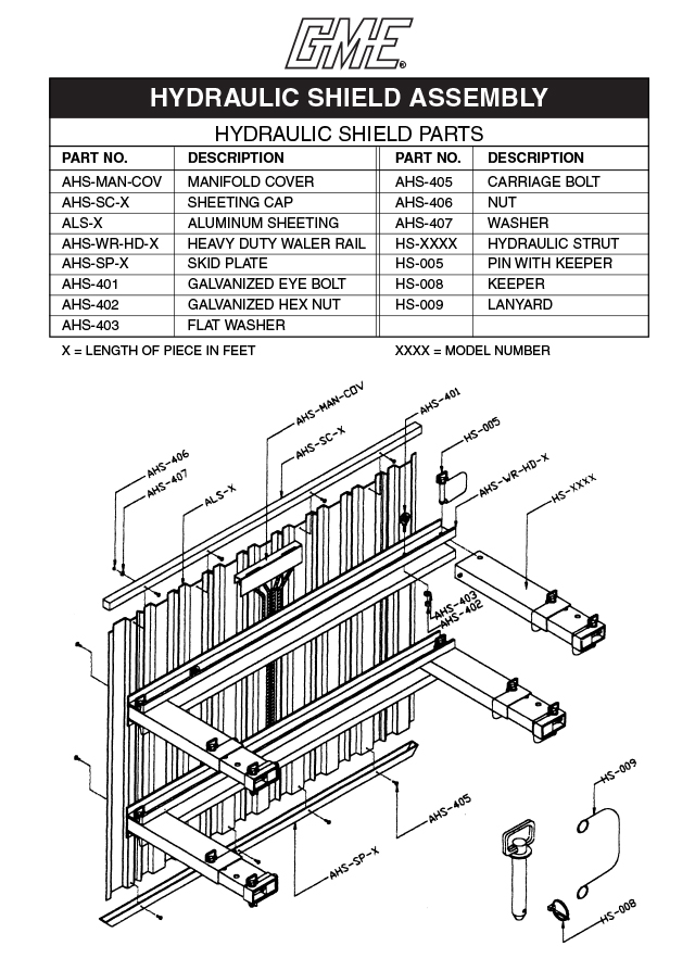 640x894 hydraulic shield parts drawing - Hydraulic Drawing