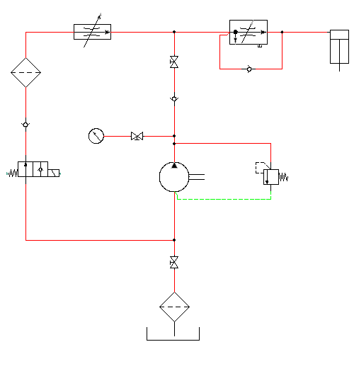 Hydraulic Drawing at PaintingValley.com | Explore collection of ...