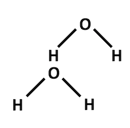 261x257 water and hydrogen bonding - Hydrogen Drawing