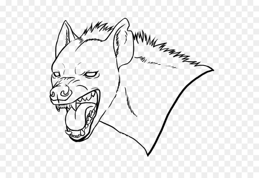 900x620 Hyena Drawing Punk For Free Download - Hyena Drawing
