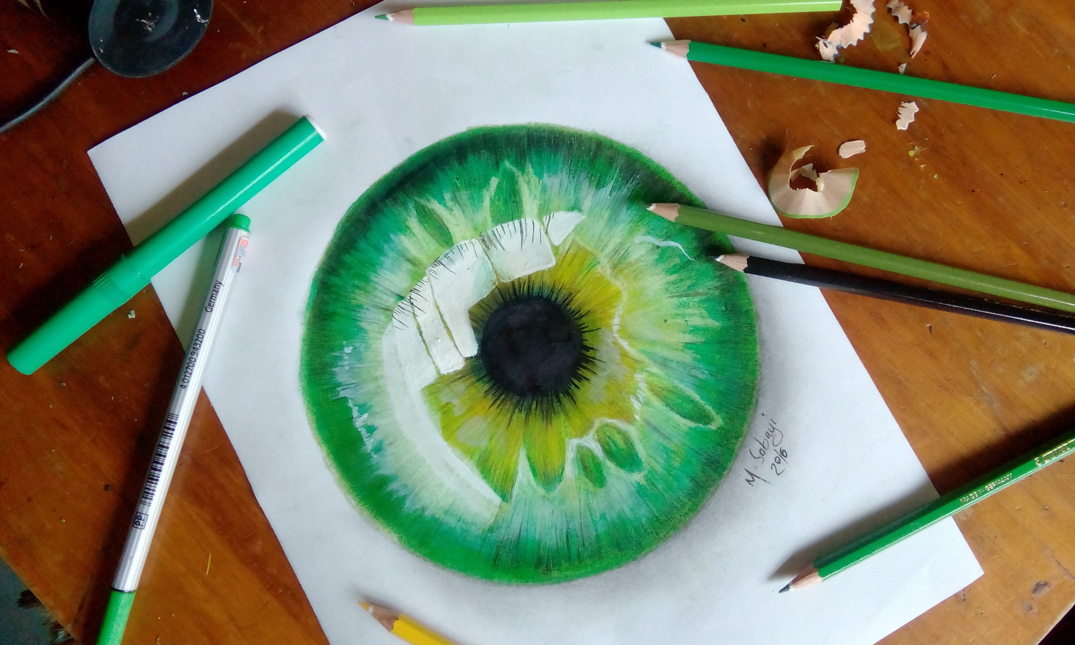 3600x2160 How To Draw A Hyper Realistic Eye Jacksepticeye Speed Drawing - Hyper Realistic Eye Drawing