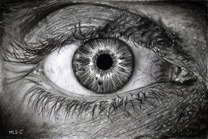 Hyper Realistic Eye Drawing At PaintingValley.com | Explore Collection ...