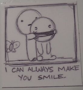 275x300 i can always make you smile silly funny happy kitchen gift magnet - I Can Always Make You Smile Drawing