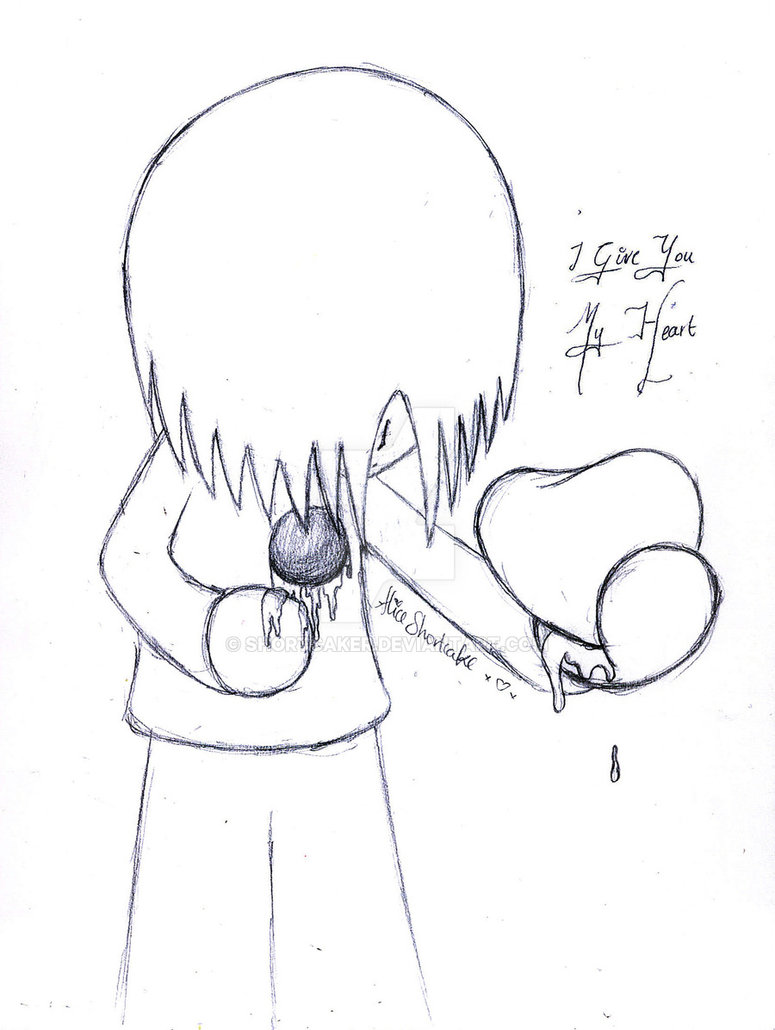 775x1030 I Give You My Heart - I Give You My Heart Drawing