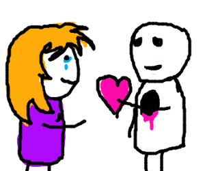 300x250 I Give You My Heart Drawing - I Give You My Heart Drawing