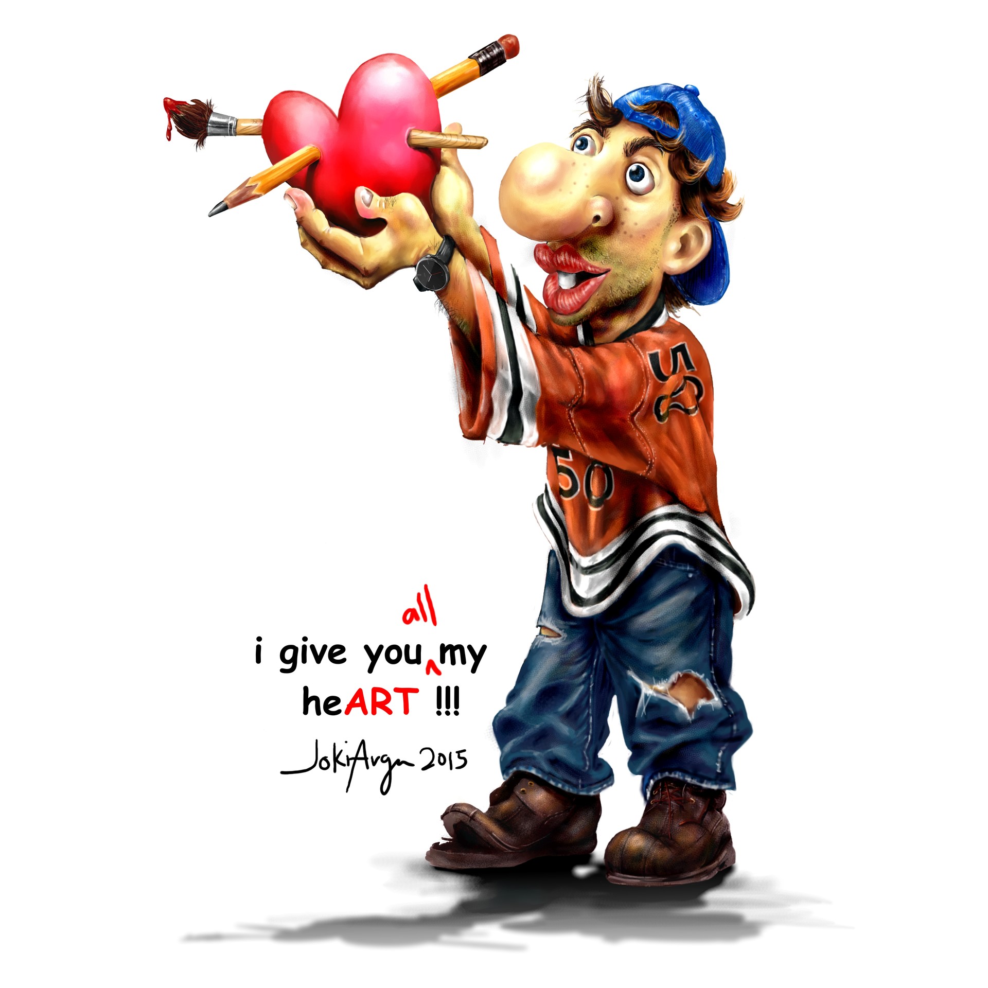 1920x1920 Jokiar Gu - I Give You My Heart Drawing