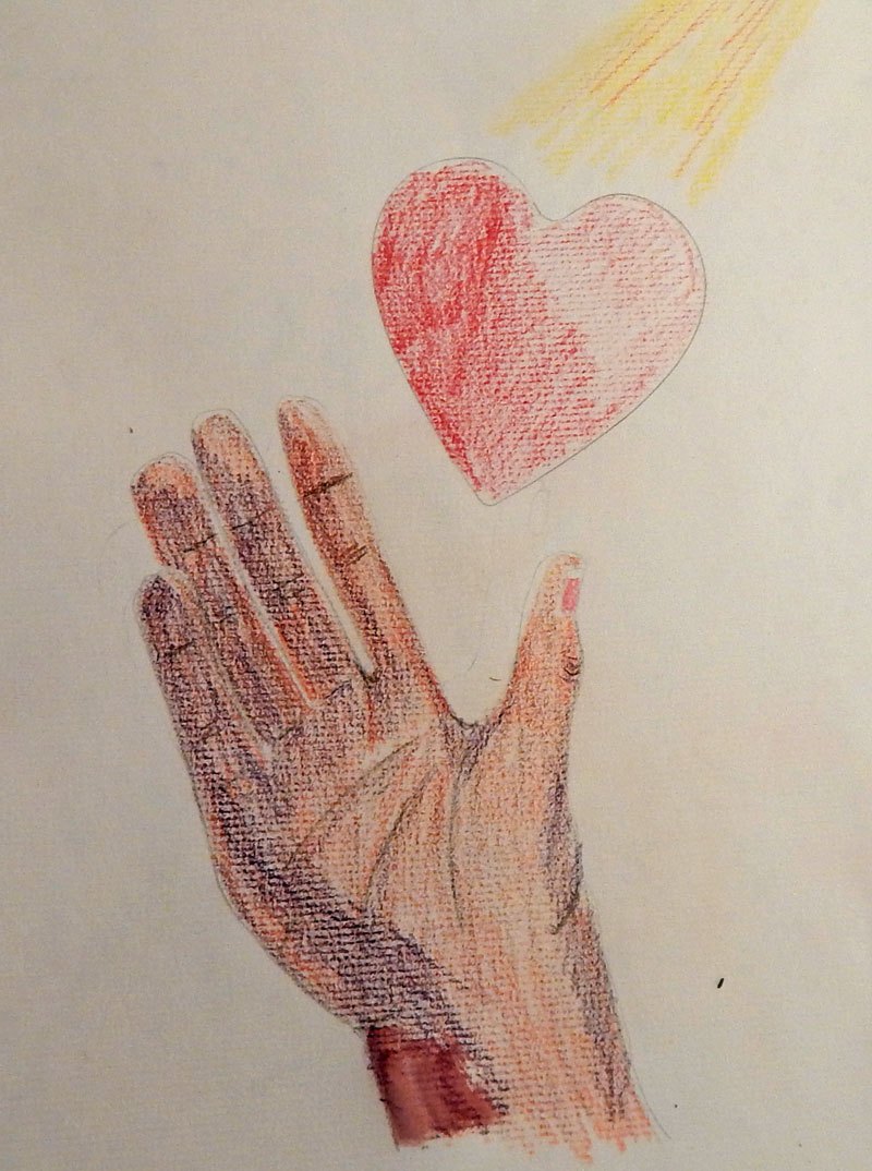 800x1074 Lord I Give You My Heart - I Give You My Heart Drawing