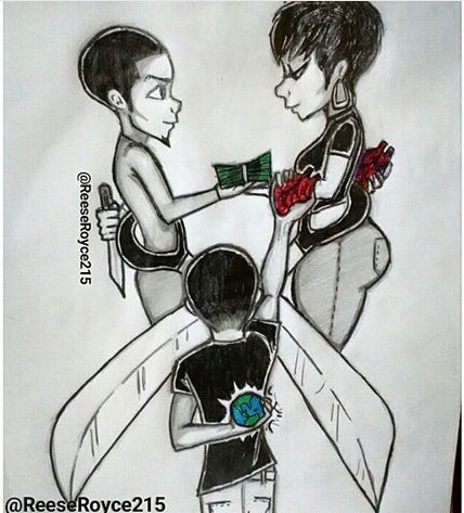 428x473 You Give Him Your Heart, You'll Only Get Money And A Broken Heart - I Give You My Heart Drawing