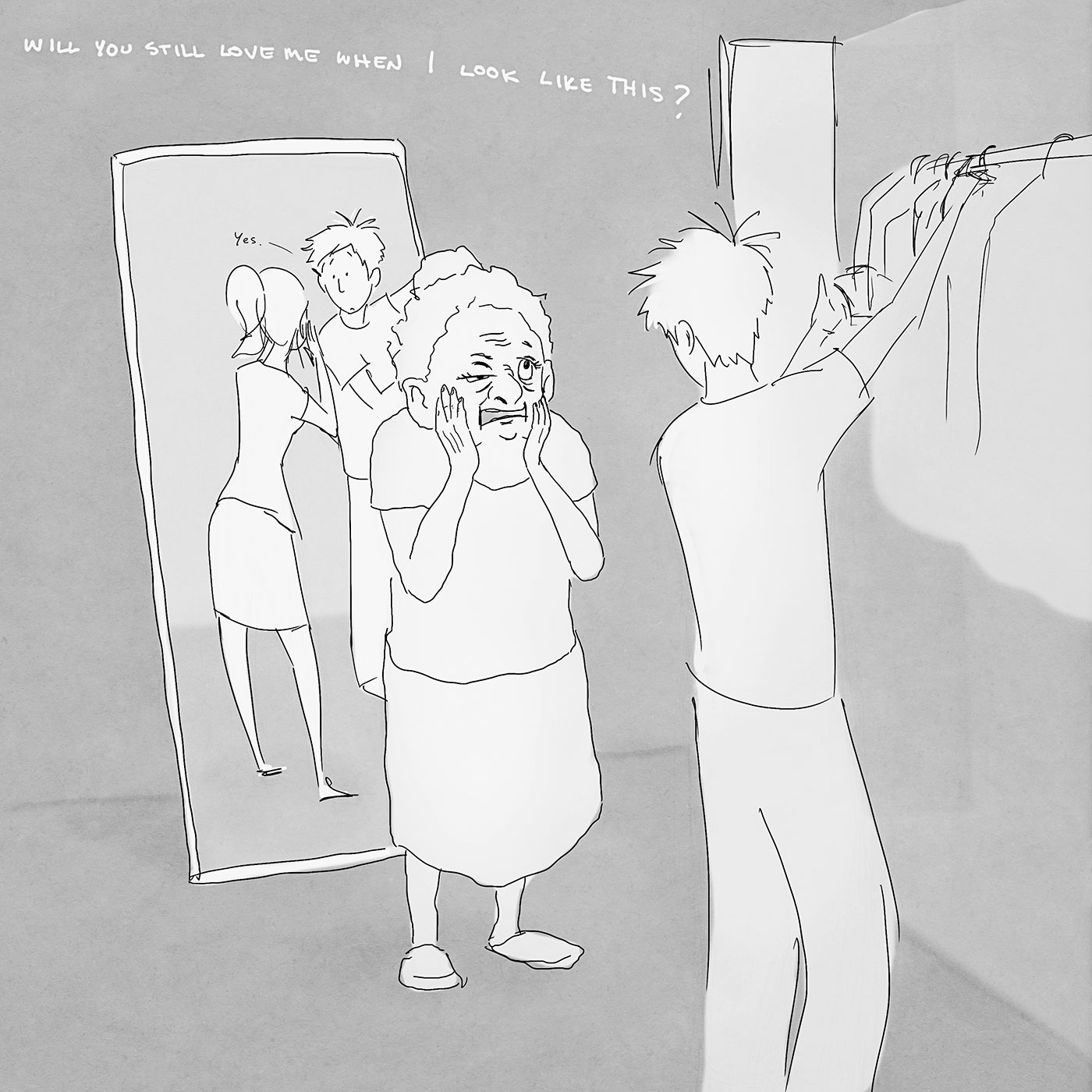 1400x1400 The Drawings Of Curtis Wiklund - I Like Drawing