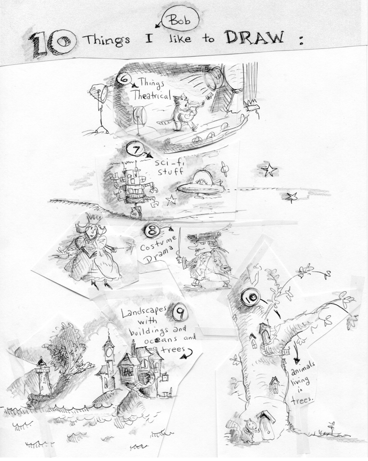 1267x1588 About R W Alley - I Like Drawing