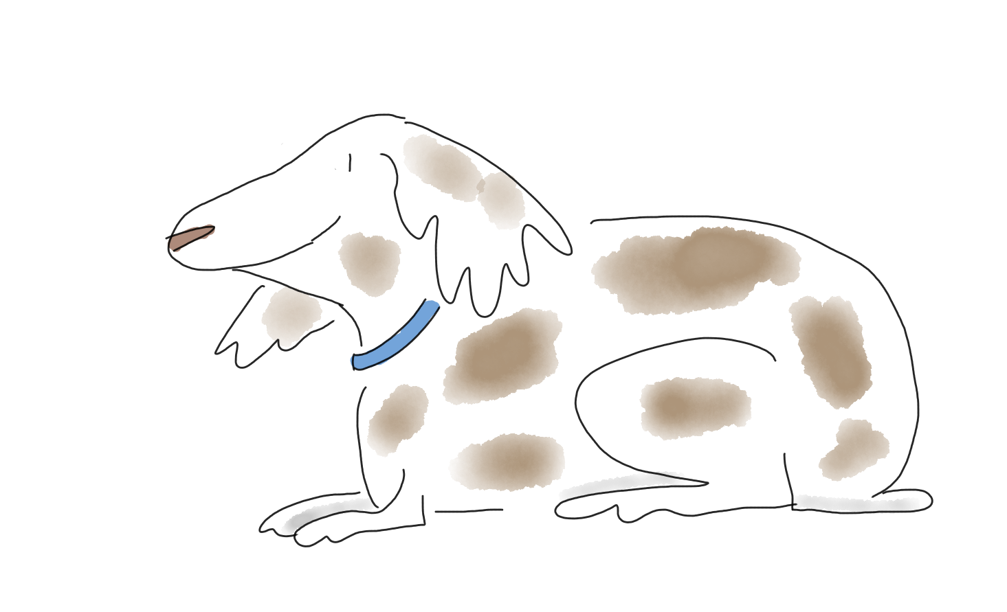 1465x891 how to draw a dog liza donnelly medium - I Love Drawing