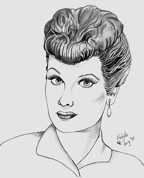 I Love Lucy Drawing At Paintingvalley.com 