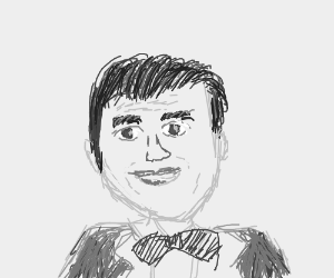 300x250 ricky ricardo - I Love Lucy Drawing