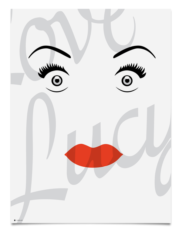 600x777 ty mattson cbs poster i love lucy allan peters' blog - I Love Lucy Drawing
