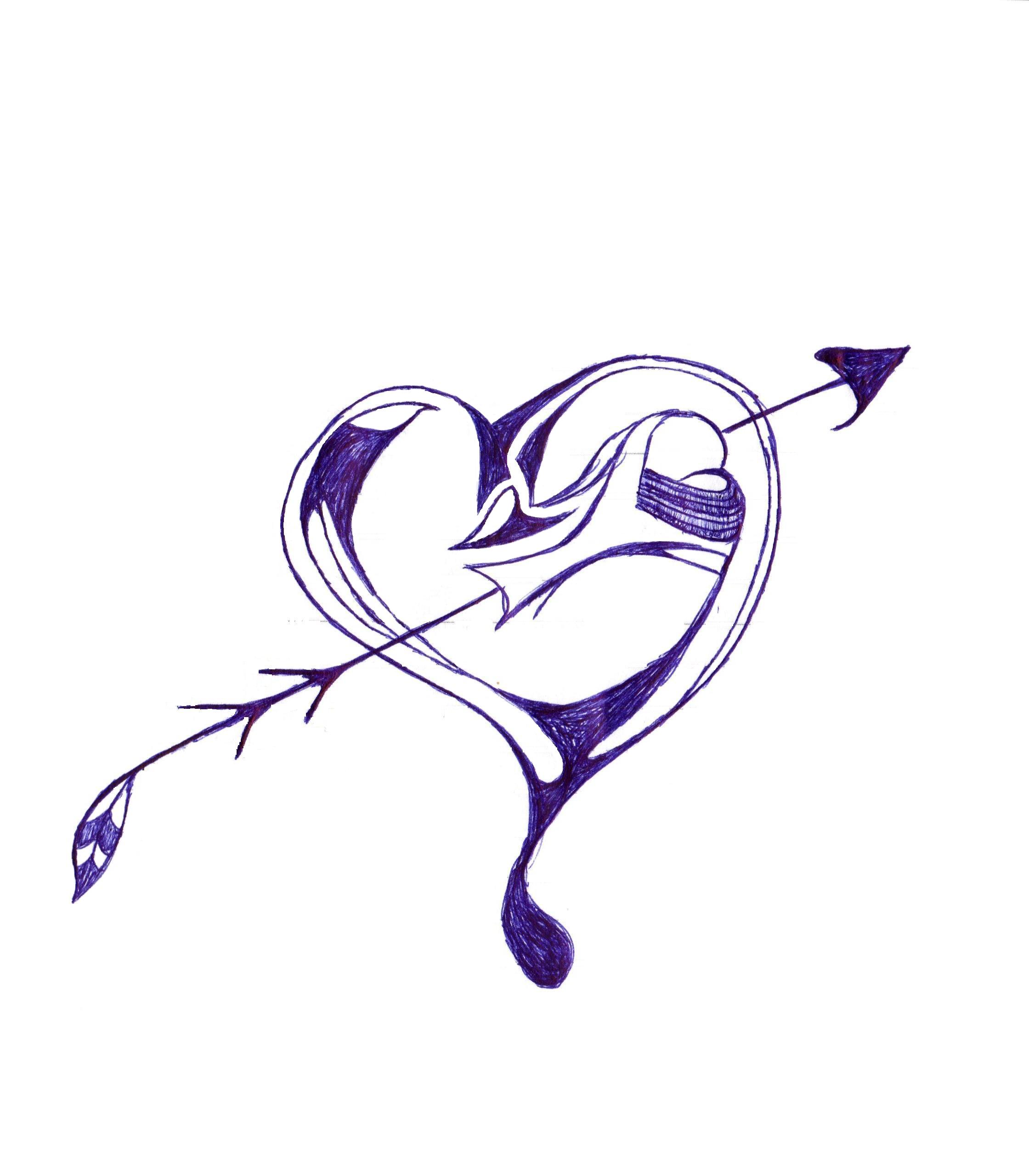 2240x2560 I Love You Heart Drawings - I Love U Drawings