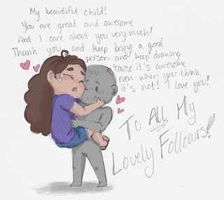 320x285 I Really Do Love You Guys Drawing Is Something I Can't Live - I Love U Drawings