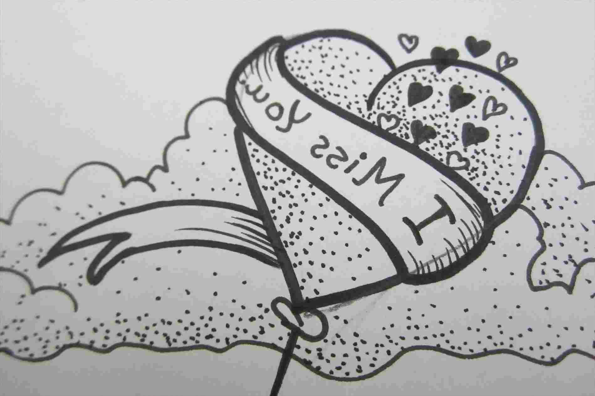 1899x1265 in pencil high quality rhclipartxtrascom collection easy i love - I Love You Drawing Pictures