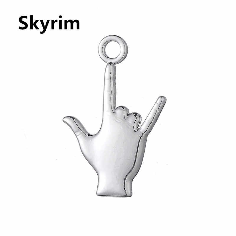 800x800 Detail Feedback Questions About Skyrim Diy Necklaceampbracelet - I Love You Sign Language Drawing
