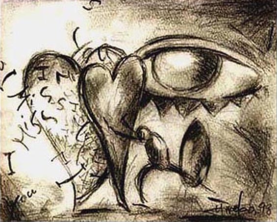 565x453 Original Drawings - I Miss You Drawings