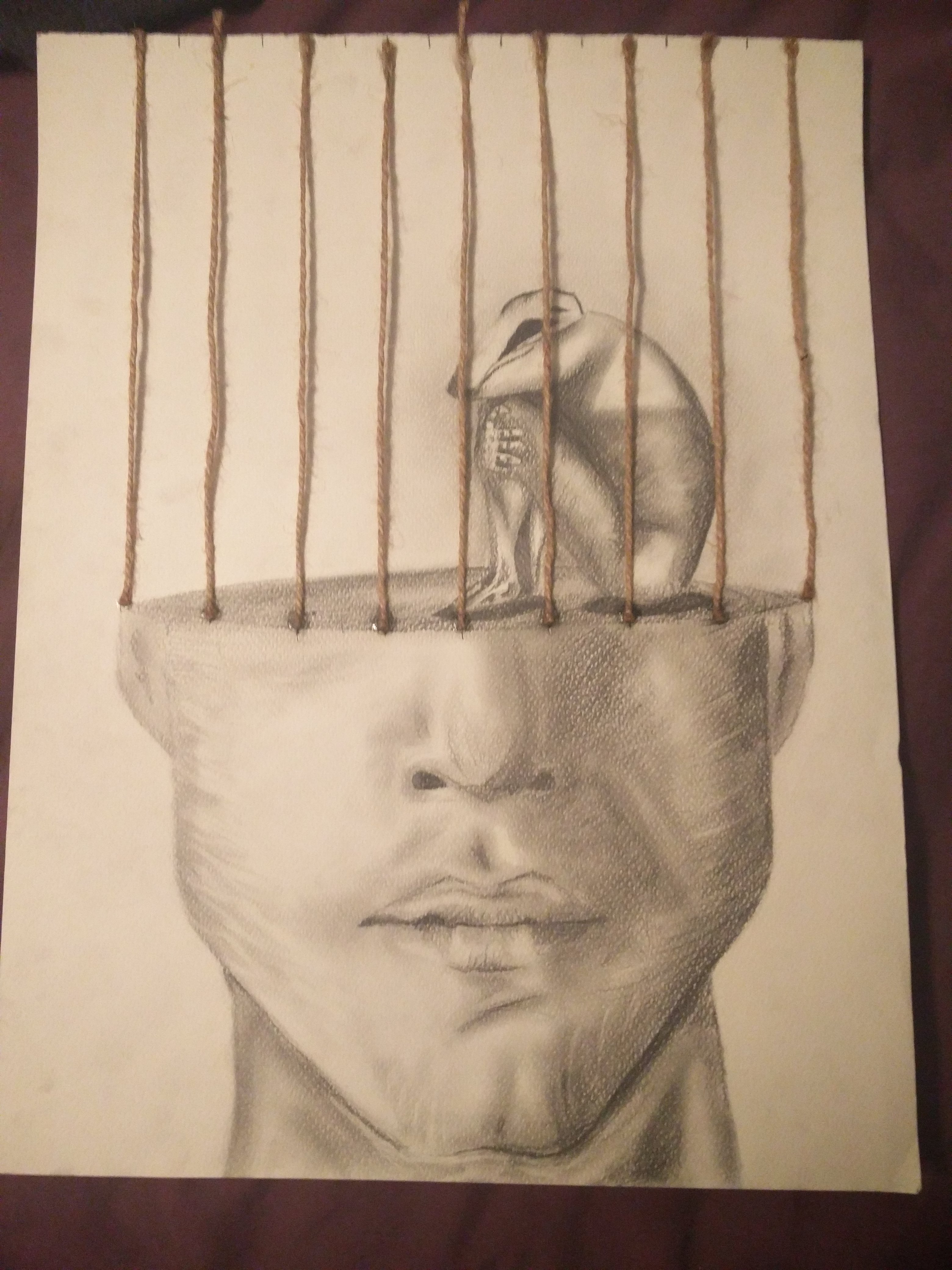 3120x4160 No Spoilers Art Inspired - I Robot Drawing