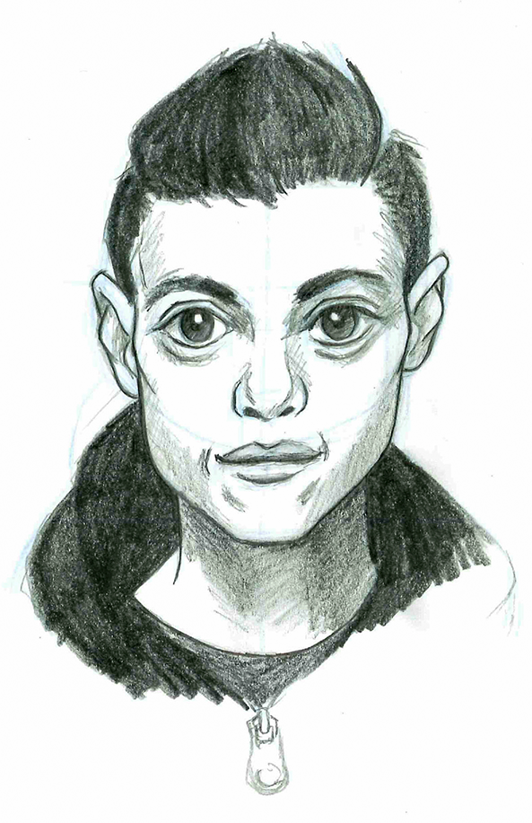 593x917 Tarale Draws! Mr Robot Is A Really Good Show More - I Robot Drawing