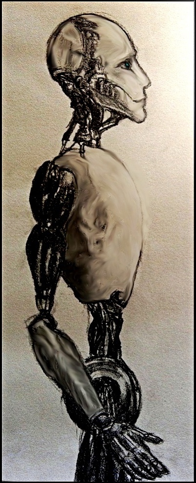 402x990 I Robot Sonny - I Robot Drawing