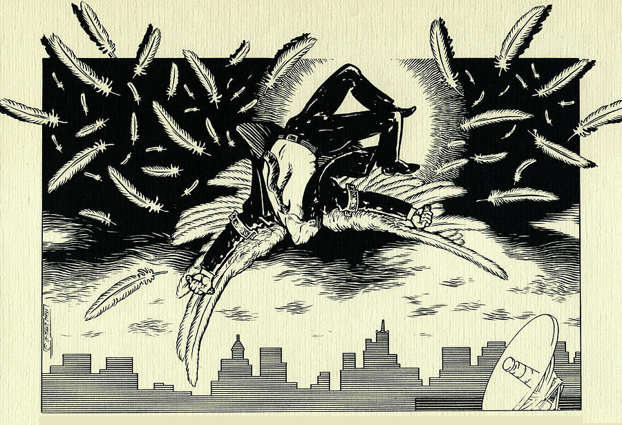 900x615 Icarus Drawing - Icarus Drawing