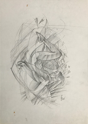 375x526 Icarus Drawing - Icarus Drawing