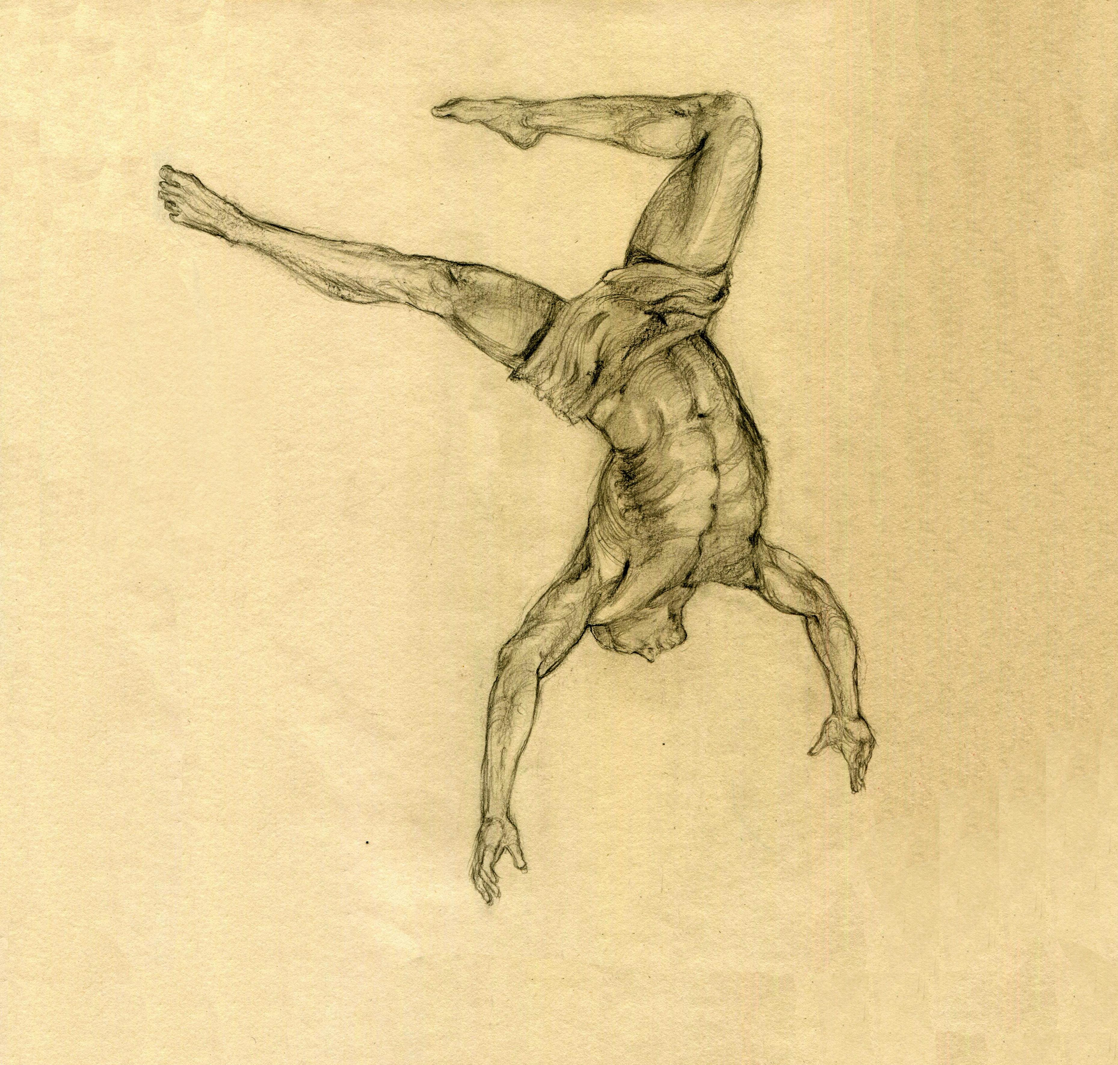 3717x3541 Icarus Drawing - Icarus Drawing