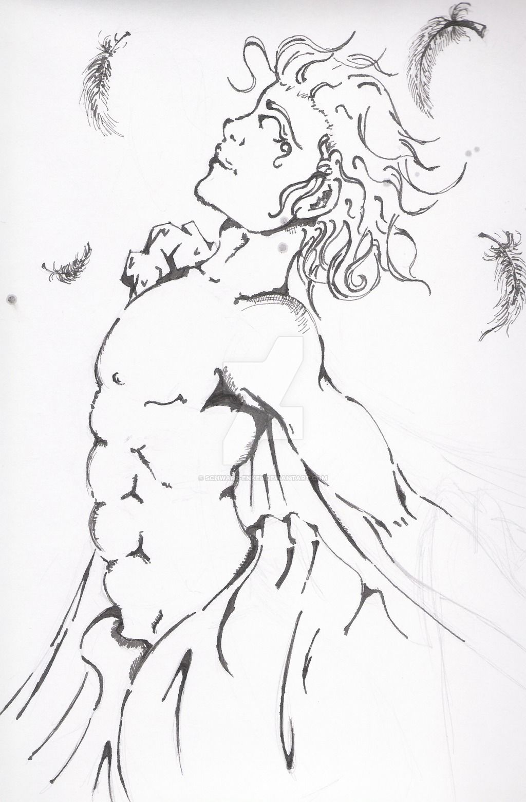 1024x1559 Icarus Drawing - Icarus Drawing