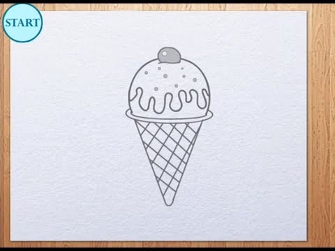 480x360 How To Draw Ice Cream - Ice Cream Drawing