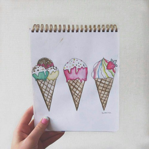 500x500 Ice Cream Drawing Uploaded - Ice Cream Drawing