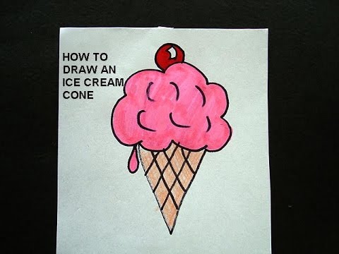 Ice Cream Drawing For Kids At Paintingvalley Com Explore