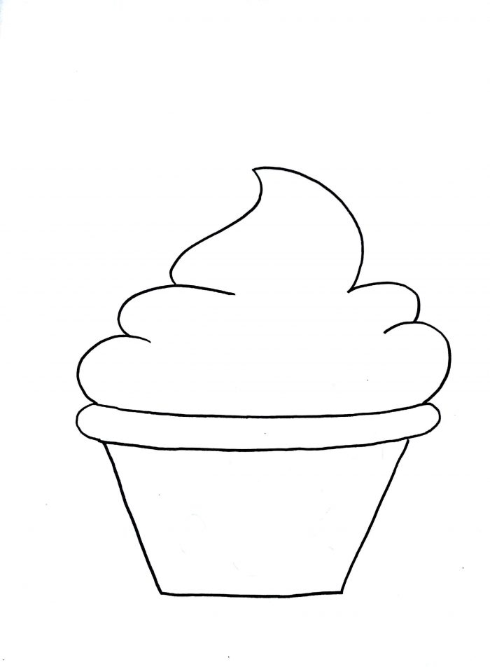 700x952 How To Draw An Ice Cream Cup Step - Ice Cream Drawing For Kids