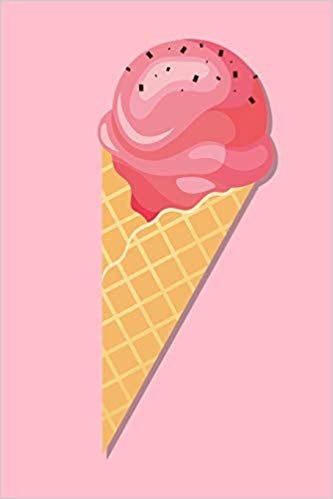 333x499 Ice Cream Sketchbook Ice Cream Bordered Sketchbook - Ice Cream Drawing For Kids