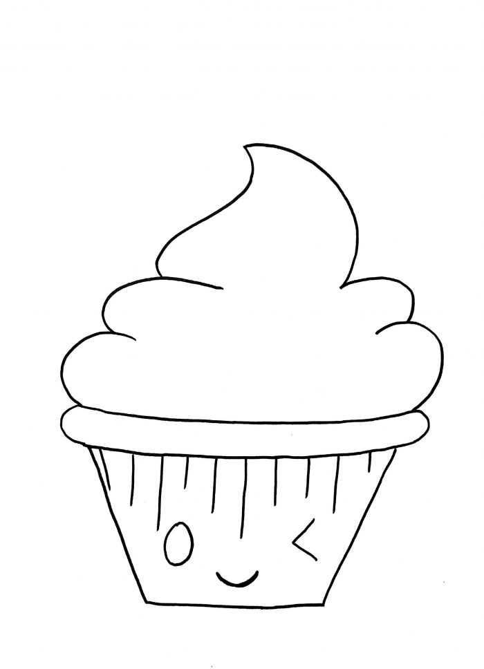 700x968 How To Draw An Ice Cream Cup Step - Ice Cream Drawing Images
