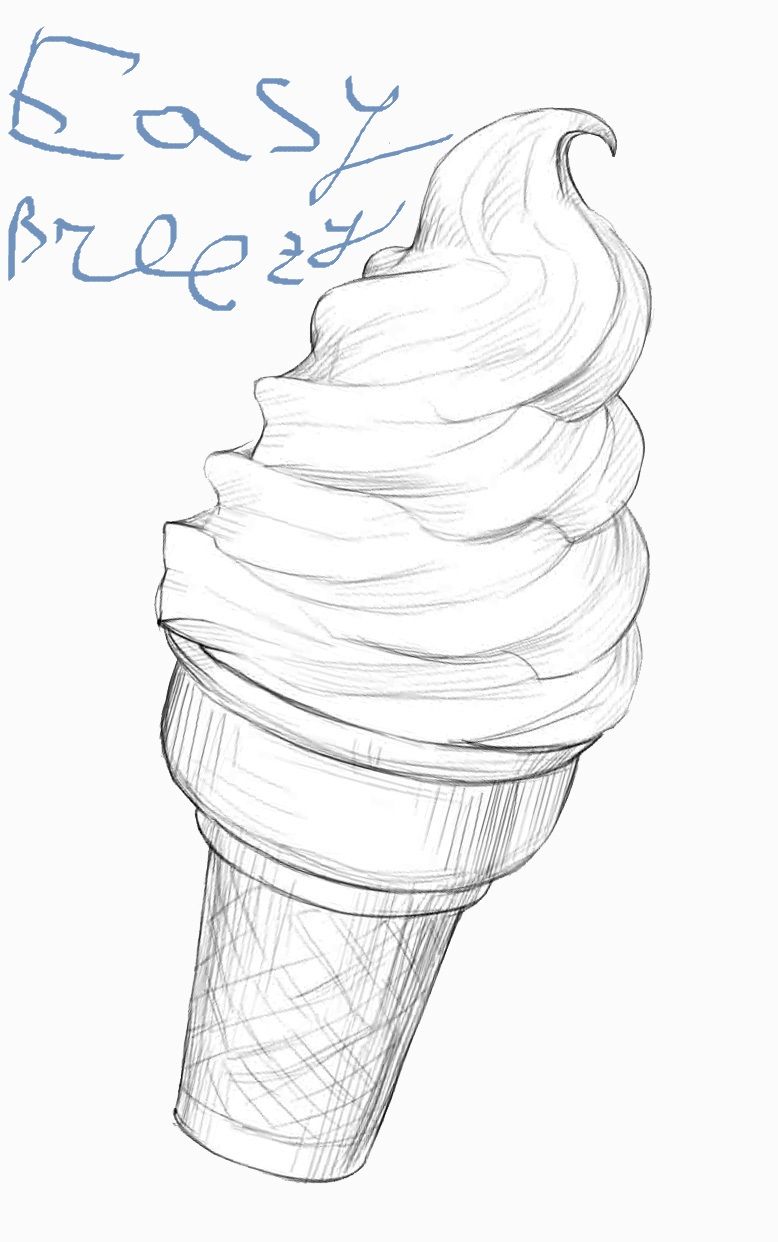 778x1242 Drawing Delicius Ice Cream - Ice Cream Drawing Images