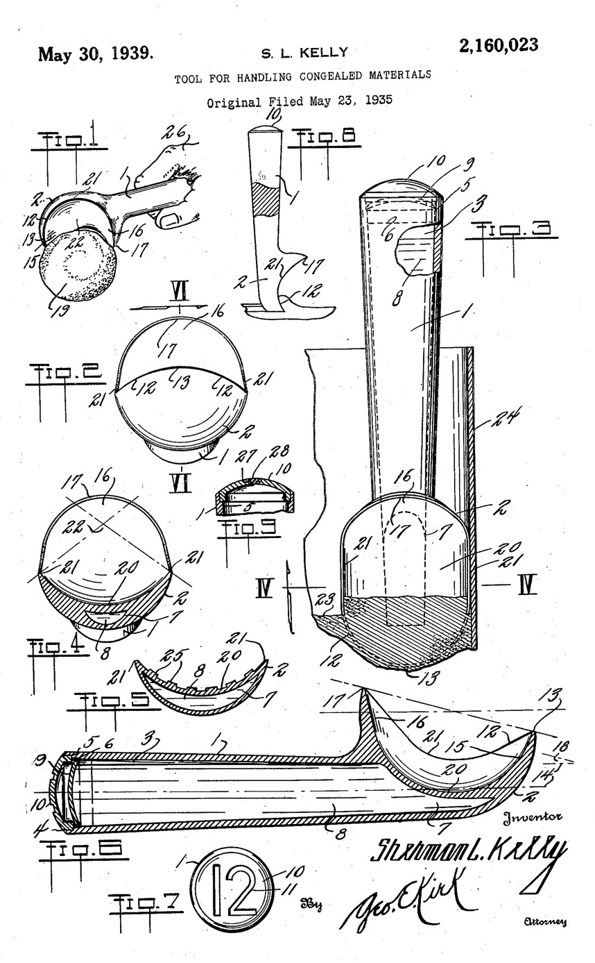 858x1387 Guy Keulemans Blog Archive A Taxonomy Of Sherman L Kelly Style - Ice Cream Scoop Drawing