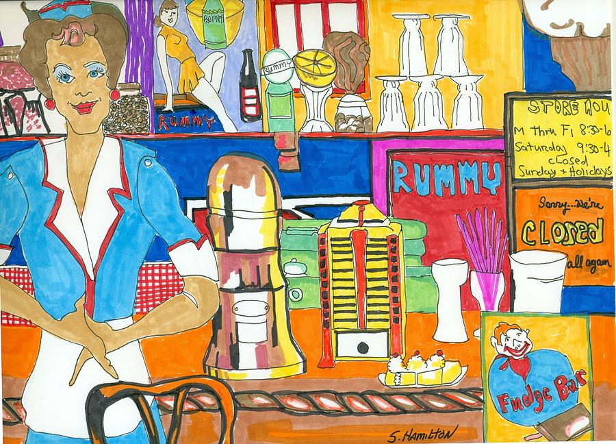 900x648 Ice Cream Shop Drawing - Ice Cream Shop Drawing