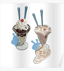 210x230 ice cream sundae drawing posters redbubble - Ice Cream Sundae Drawing