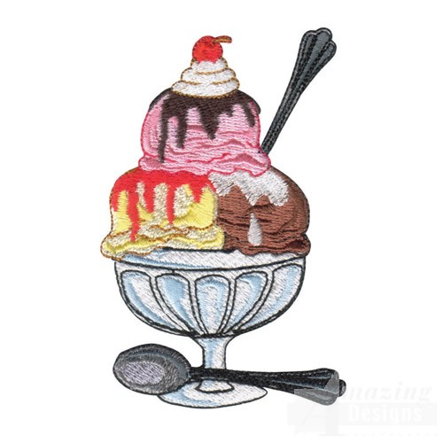 500x500 ice cream sundae - Ice Cream Sundae Drawing