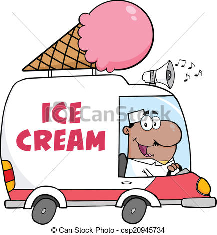 Ice Cream Truck Drawing