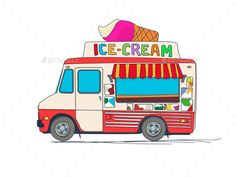 236x177 Cartoons Cartoon Drawings, Trucks, Cartoon - Ice Cream Truck Drawing