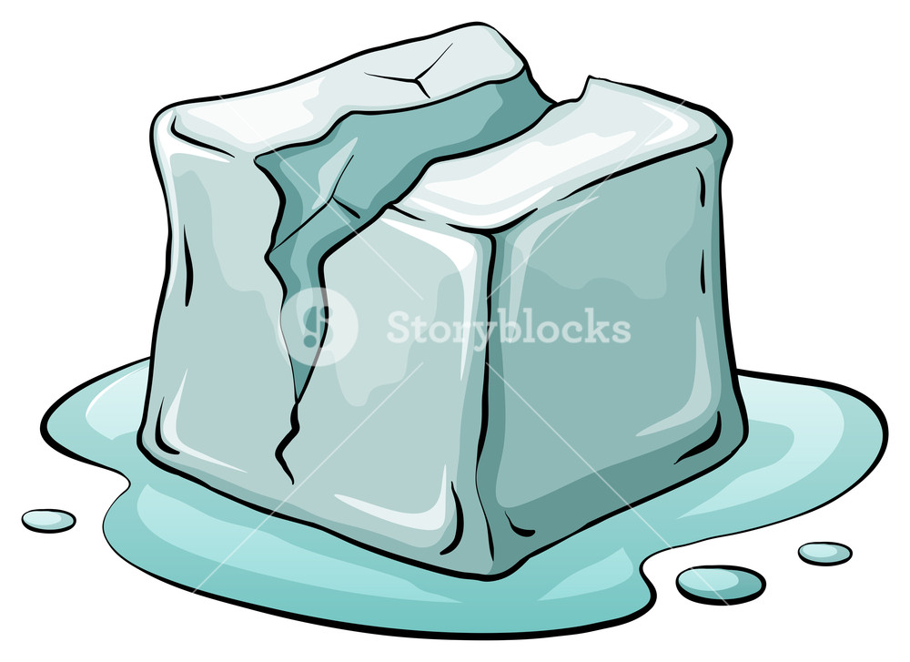 Ice Cube Melting Drawing at Explore collection of