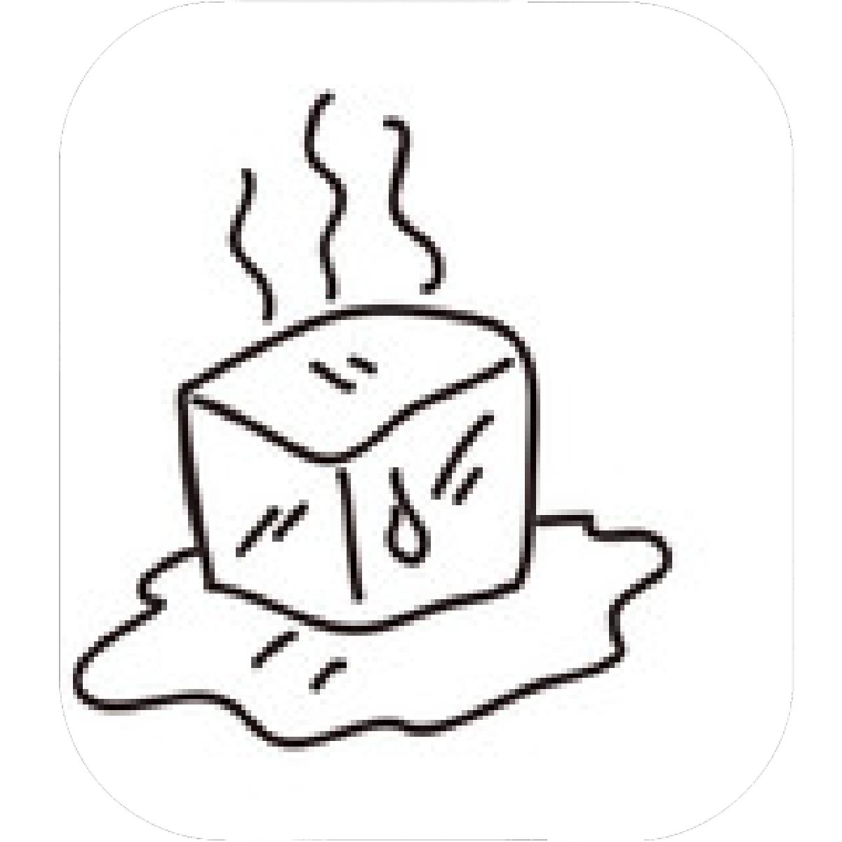 1200x1200 Designs Mein Mousepad Design Mousepad Selbst Designen - Ice Cube Melting Drawing