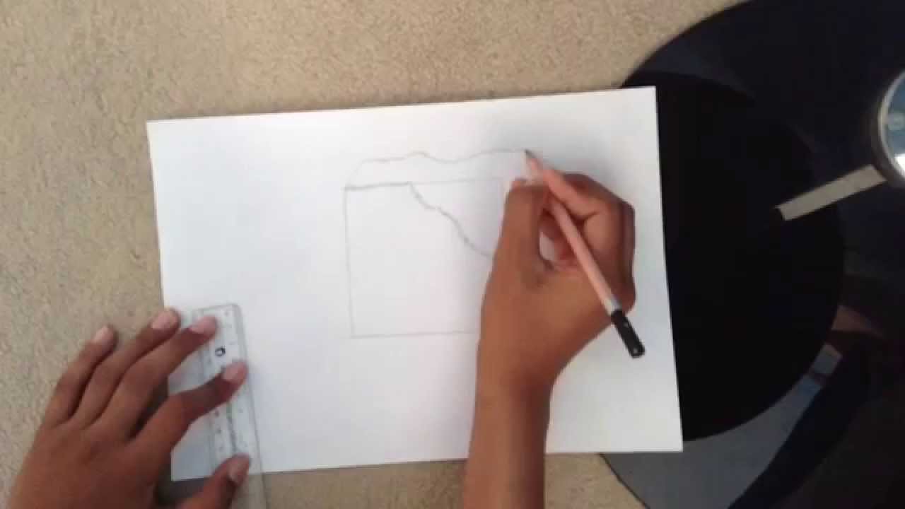 1280x720 how to draw a ice cube - Ice Cube Melting Drawing