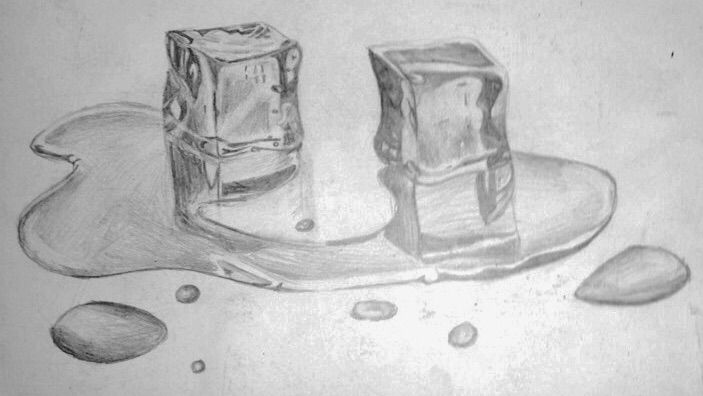 703x396 Melting Ice Drawing Art Amino - Ice Drawing
