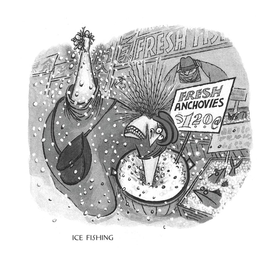 900x863 Ice Fishing Drawing - Ice Fishing Drawing