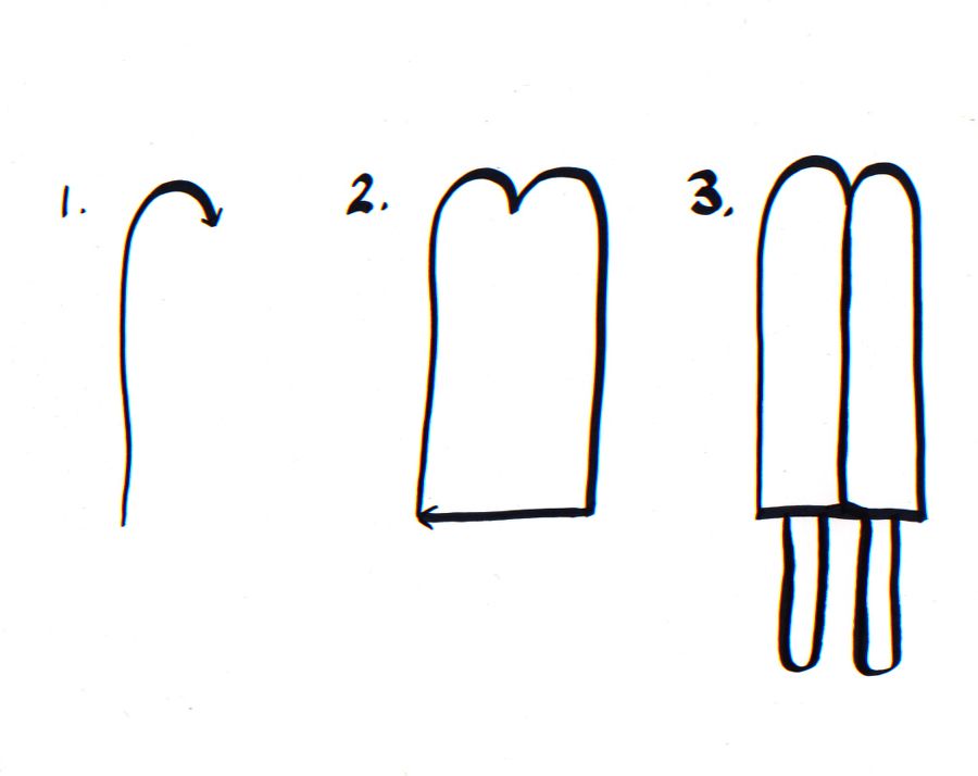 900x714 How To Draw A Good Enough Ice Popfor You And A Friend! What - Ice Pop Drawing