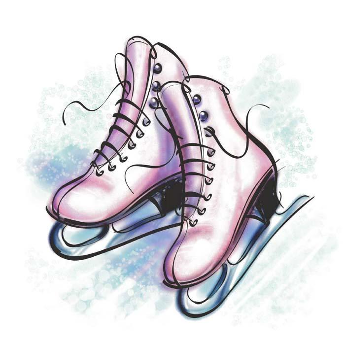 700x700 Julianepuke - Ice Skate Drawing